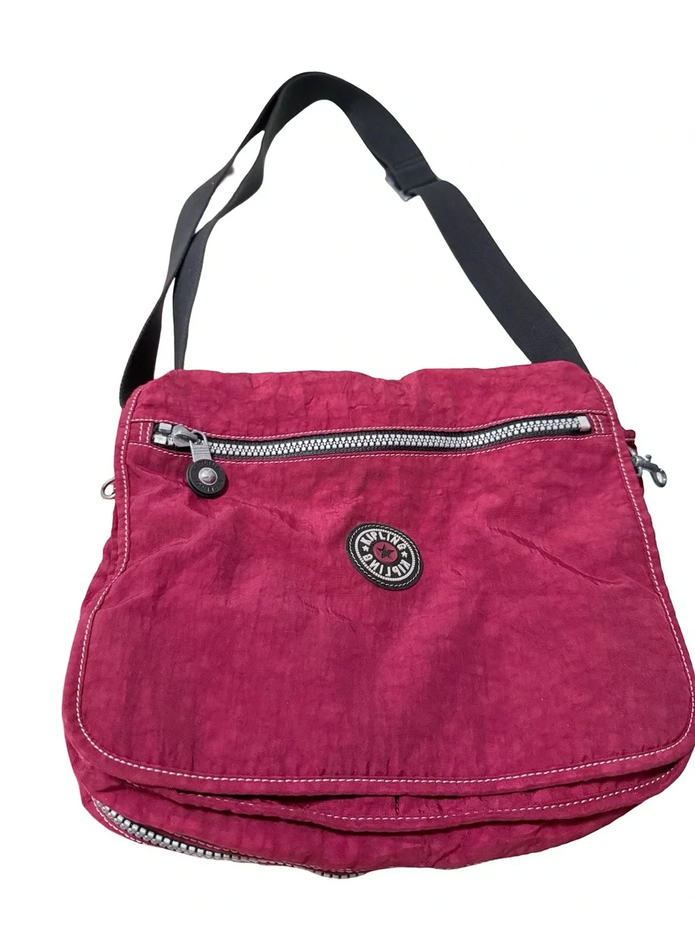 Kipling Dark Red Crossbody Shoulder Bag
